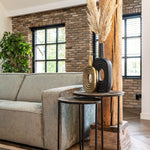 Bijzettafel Tulum set van 2 (Brushed Gold)