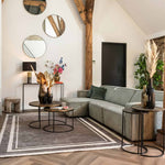 Bijzettafel Tulum set van 2 (Brushed Gold)