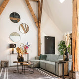 Bijzettafel Tulum set van 2 (Brushed Gold)