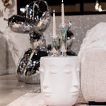 Bijzettafel Christy wit