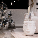 Bijzettafel Christy wit