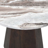 Bijzettafel Oberoy 45Ø (Brown)