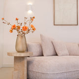 Bijzettafel Biltmore Italian Travertine (Beige)