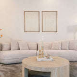 Bijzettafel Biltmore Italian Travertine (Beige)