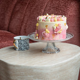 Bijzettafel Fictus Travertine faux (Beige)