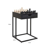 Schaaktafel Davos 1-lade (Black)