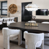 Eettafel Sherman – 230 x 139 cm  Organisch gevormd acaciahout