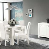 Dressoir Modena 2 Deuren 112cm - Witte Hoogglanslak