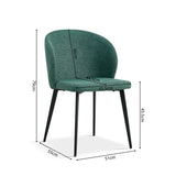 Stoel 'Toledo' Stof Groen