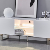 Tv-Meubel Alya 150cm - Zilveren Poten