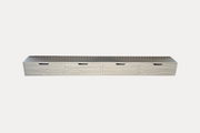 Tv Meubel Zwevend Livo XL - 200 cm -  Licht eiken / Flintstone Fineer