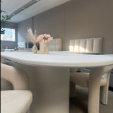 OUTLET | Eettafel + 4 Stoelen | Wit