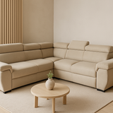 Hoeksalon BOSTON - Ecru