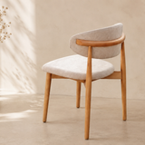 Eetkamerstoel Siena | Lichtbruin Beige