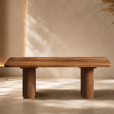 Salontafel 'Jean' Mango hout Lichtbruin