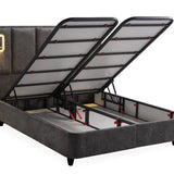 MOON Bed met Opbergruimte en Ledverlichting