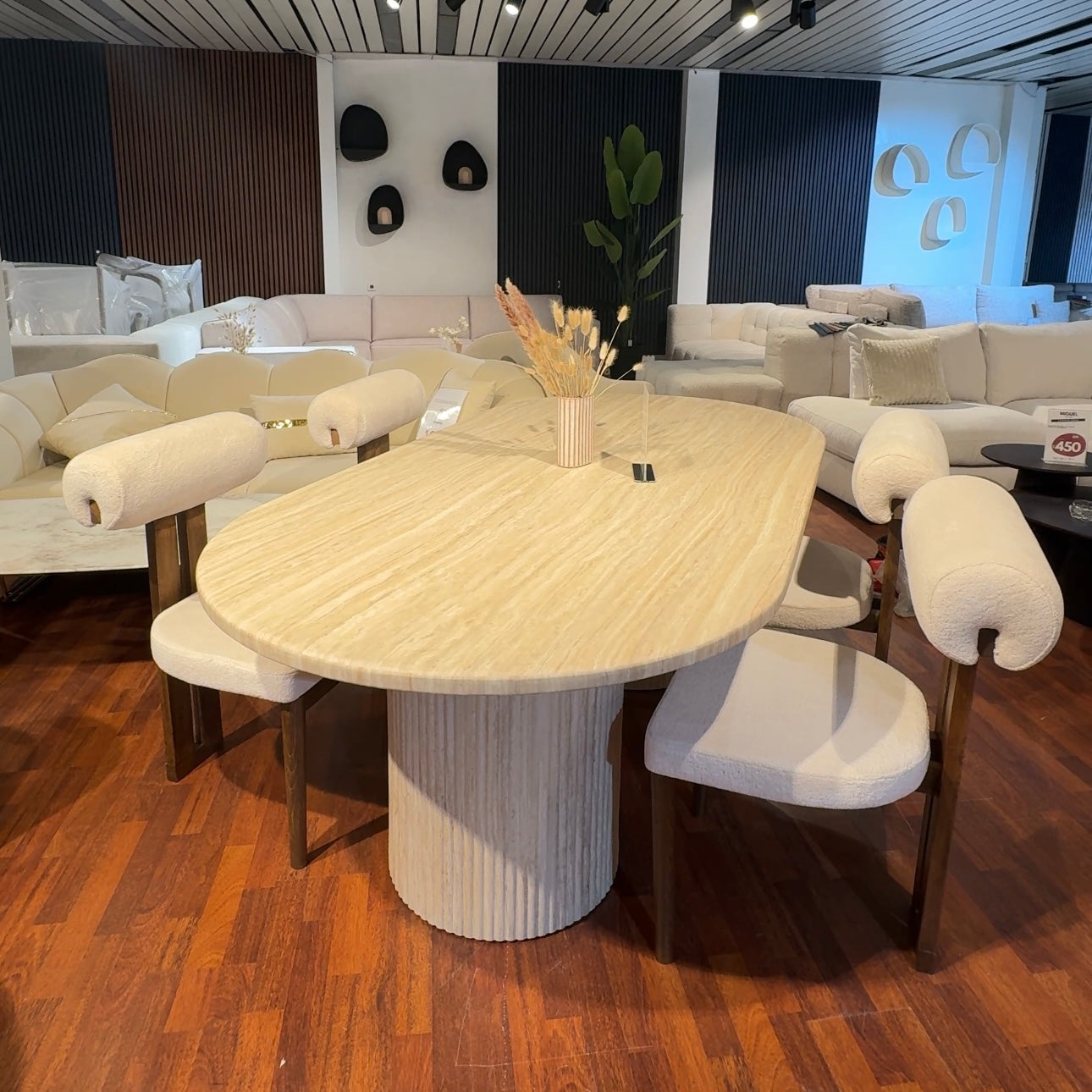 OUTLETDEALS - Japandi stoelen FIROZA