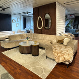 Hoekbank BENJA Taupe