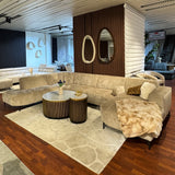 Hoekbank BENJA Taupe