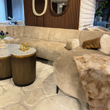 Hoekbank BENJA Taupe