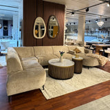 Hoekbank BENJA Taupe