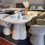 Tafel 'Faro' 220 cm Organisch Cement