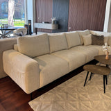 DUNE Hoekbank Creme kleur
