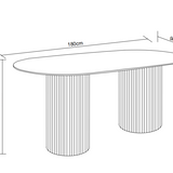 Eettafel LUCIA 180