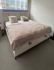 Floransa Bed Gebroken Wit/Creme