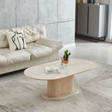 Salontafel Lea - Travertinlook