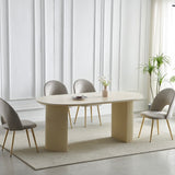 Eettafel Calypso - Travertinlook