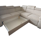 Hoeksalon BOSTON - Ecru