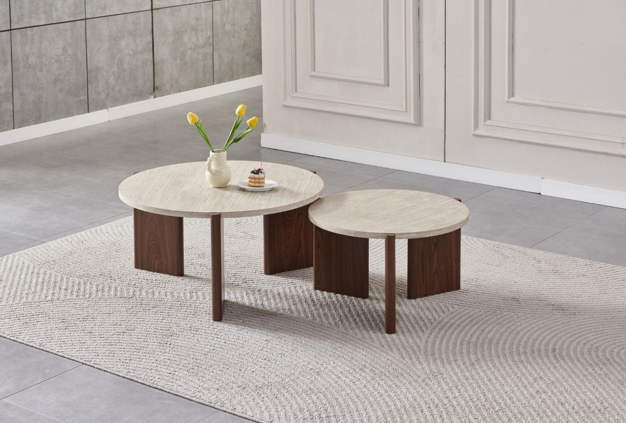 Salontafel 2-delig set Himaya