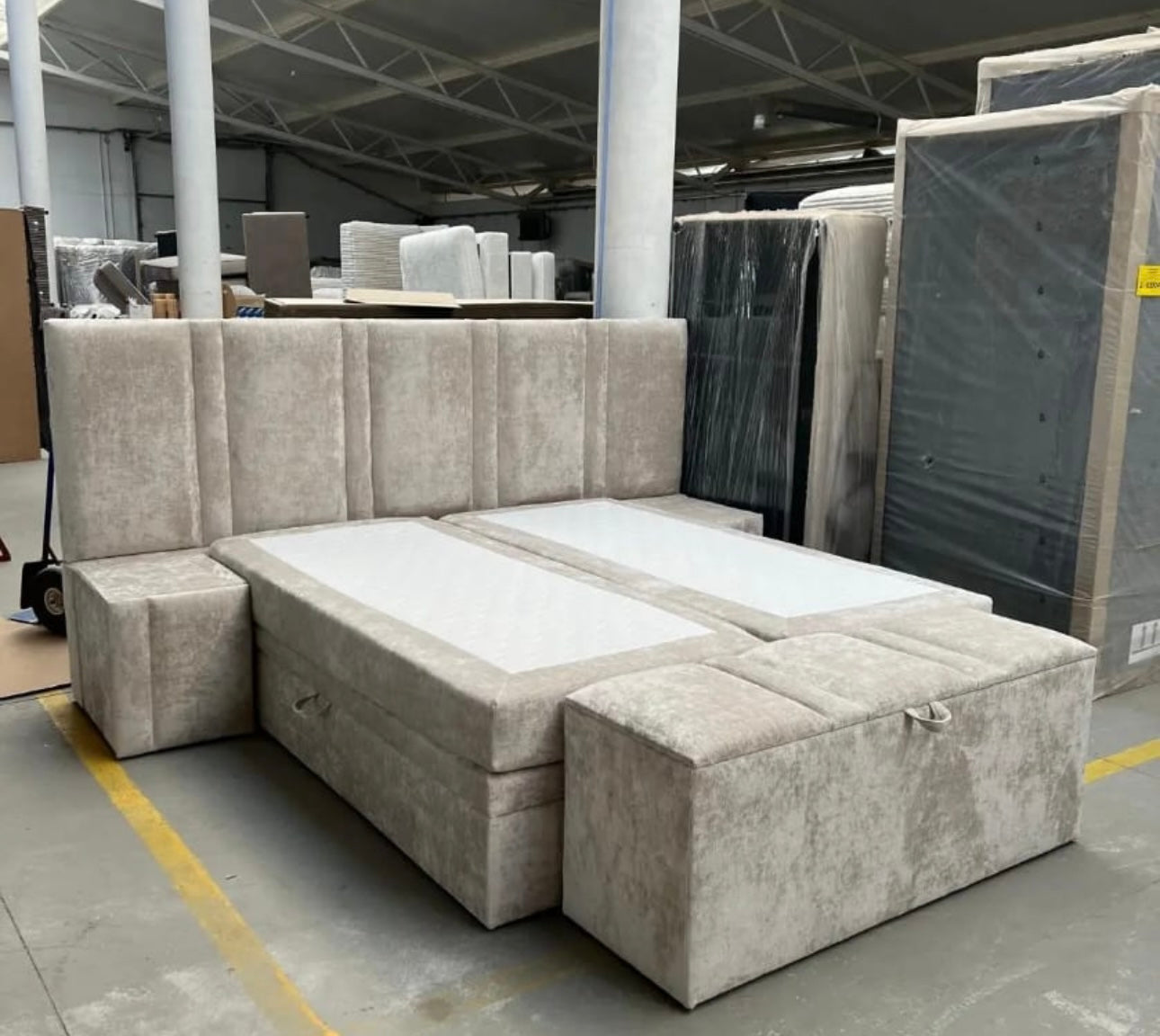 Bed Viera - Modern & Luxueus met Opbergruimte