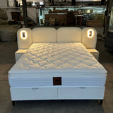 Bed Valerio - Stijlvol Rond Design met Ledverlichting