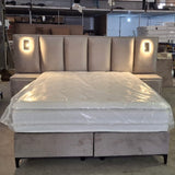 Bed Lorenzo - Verticale Panels met Sfeerverlichting