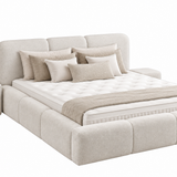 Tweepersoonsbed SOREA met Opbergruimte