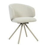 Eetkamerstoel LONDON Draaibaar Beige