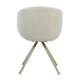 Eetkamerstoel LONDON Draaibaar Beige