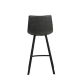 Counterstoel 'Ozan' PU Zwart