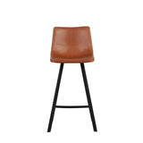 Counterstoel 'Ozan' PU Cognac