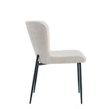 Stoel 'Lisa' Stof Fabb Raven 24 Beige