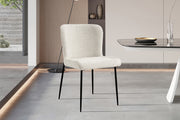 Stoel 'Lisa' Bouclé Ecru