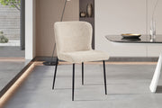 Stoel 'Lisa' Bouclé Beige