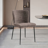 Stoel 'Lisa' Bouclé Zand