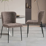 Stoel 'Lisa' Bouclé Zand