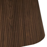 Salontafel RIKO 120 cm Ovaal Decor Donkere Eik Shakespear Beige