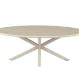 Salontafel NUA 120 cm Deens Ovaal Baroque Beige