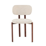 Eetkamerstoel QUATRO | Walnoot Beige