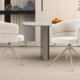 Eetkamerstoel Léonie Draaibaar Beige - Poot Beige